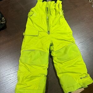 Columbia Kids' Bright Yellow Overalls